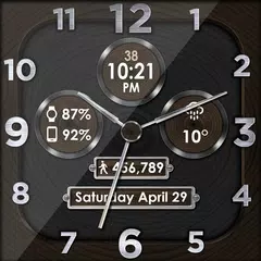 Brushed Wood HD Watch Face APK download