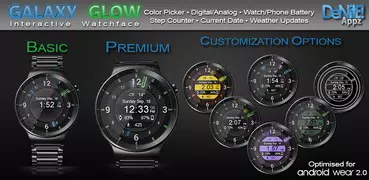 Galaxy Glow HD Watch Face