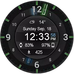 Galaxy Glow HD Watch Face APK Herunterladen