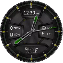 Daring Graphite HD Watch Face アプリダウンロード