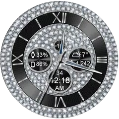 Diamond Bling HD Watch Face APK Herunterladen