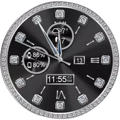 Diamond Lux HD Watch Face APK Herunterladen