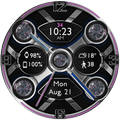 Electro Plasma HD Watch Face