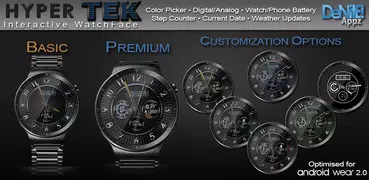 Hyper Tek HD Watch Face