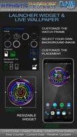 Hypnotic Rainbow Watch Face screenshot 1