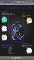 Hypnotic Rainbow Watch Face スクリーンショット 2