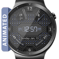 LED Hex HD Watch Face Widget & Live Wallpaper