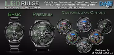 LED Pulse HD Watch Face