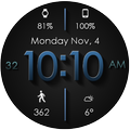 Material Shadow HD Watch Face
