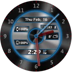 Metal Glow HD Watch Face アプリダウンロード