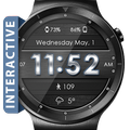 Metallic Mesh HD WatchFace Widget & Live Wallpaper