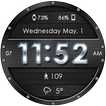 Metallic Mesh HD Watch Face