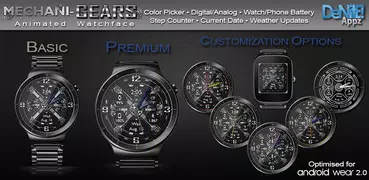Mechani-Gears HD Watch Face