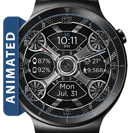 Mesh Gears HD Watch Face