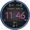 Neon Lights HD Watch Face simgesi
