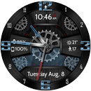 Wooden Gears HD Watch Face APK