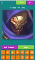 Guess The Mobi Legend Hero imagem de tela 2