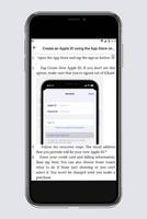 Create an apple-ID guide apps imagem de tela 3