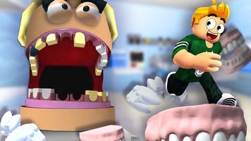 Poster Obby Escape Mod: Crazy Dentist