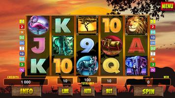 Safari Tour Slot Affiche