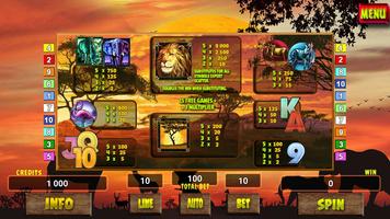 Safari Tour Slot capture d'écran 1