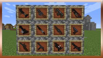 Guns and Weapons Mod for MCPE Affiche