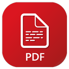 PDF-lezer en scanner-icoon