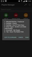 Playlist Manager: use the Pro version not this one تصوير الشاشة 2