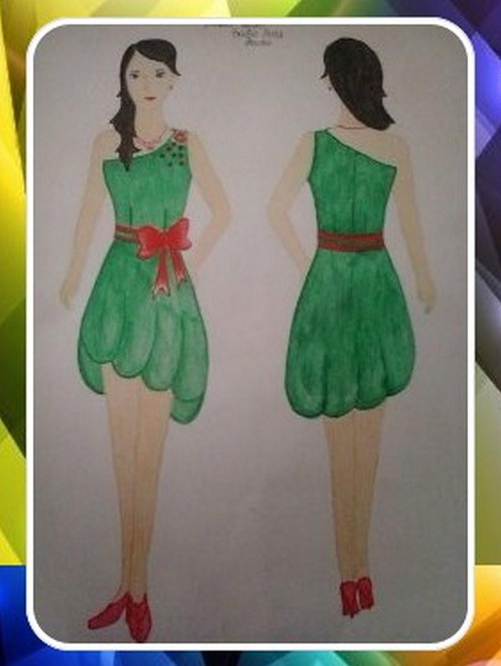 Cara Gambar Sketsa Desain Baju Garlerisket