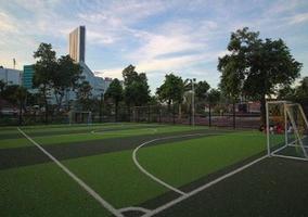 futsal field design 海報