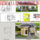 type 36 house plan design aplikacja