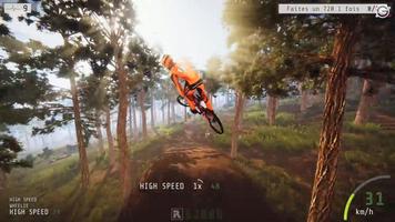 Descenders jeu descente VTT extrême : BMX Racer capture d'écran 2