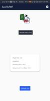 Excel to Pdf Screenshot 1
