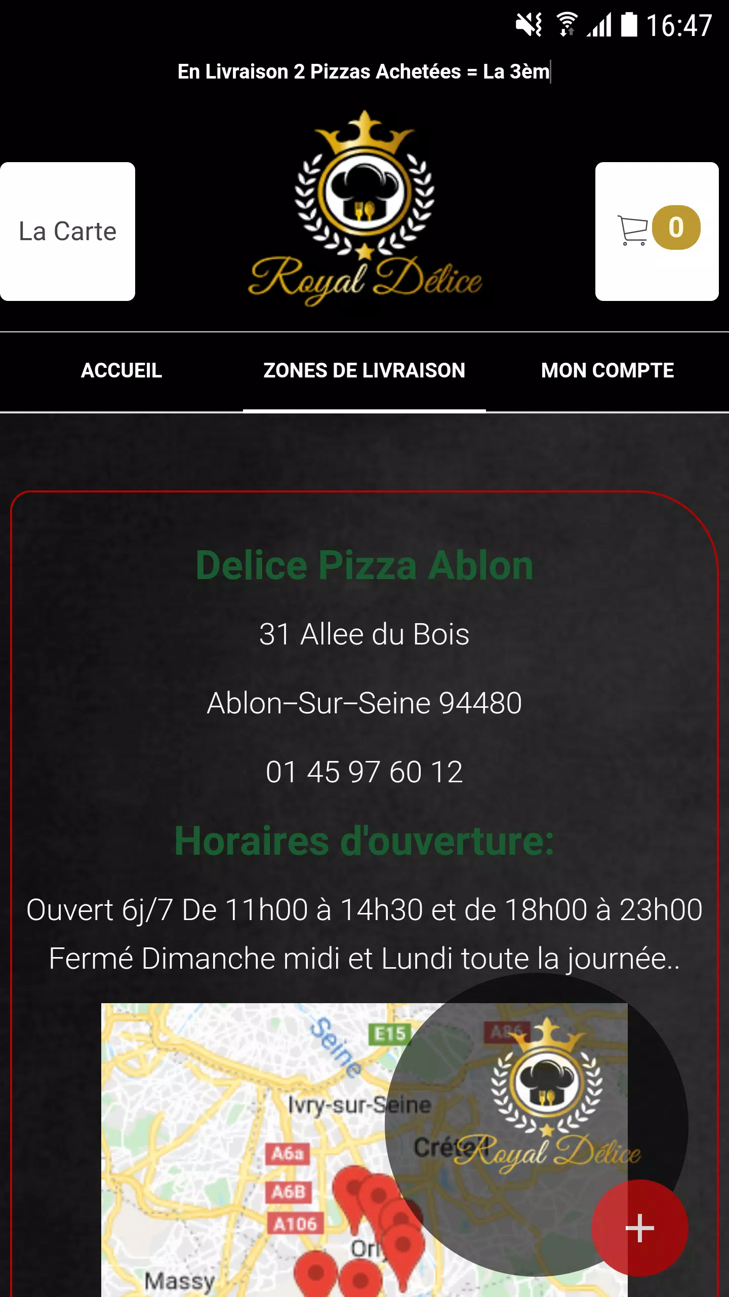 Royal Delice Pizza Ablon APK for Android Download