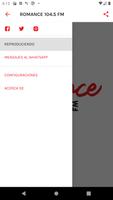 Romance 104.5 FM captura de pantalla 1