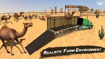 Camel Transport Truck Simulator: Desert Mania screenshot 1