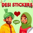 Desi WAStickerApps & Punjabi Stickers for Chat icône
