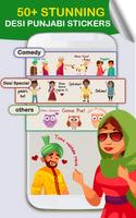 Desi WAStickerApps & Punjabi Stickers for Chat Affiche
