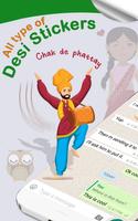 Desi WAStickerApps & Punjabi Stickers for Chat capture d'écran 1