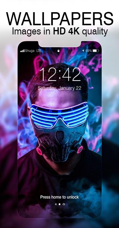 Led Purge Mask Wallpaper Hd 4k For Android Apk Download - led roblox mask