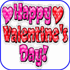 Happy Valentine Gif 2019 آئیکن