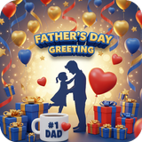 Happy Father's Day GIF Card APK