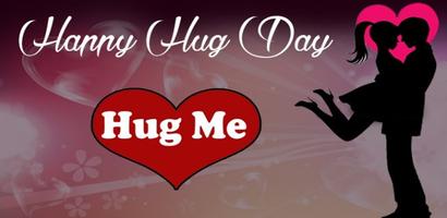 Hug Day Greeting Affiche