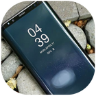 Always on display clock widget icon