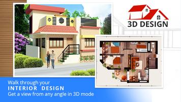 3D Home Design & Interior Creator Affiche