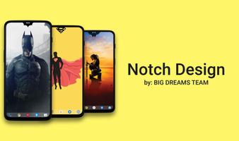 Notch Design Pro الملصق