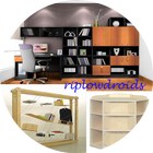 tủ sách thiết kế biểu tượng