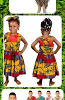 3 Schermata design per abbigliamento per bambini africani