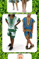 2 Schermata design per abbigliamento per bambini africani