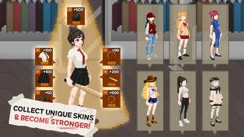 Raising H.S. Girls : Idle RPG captura de pantalla 2